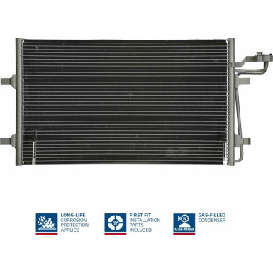 Kondensator PKW VOLVO C30, S40 II, V50 FIRST FIT 940086