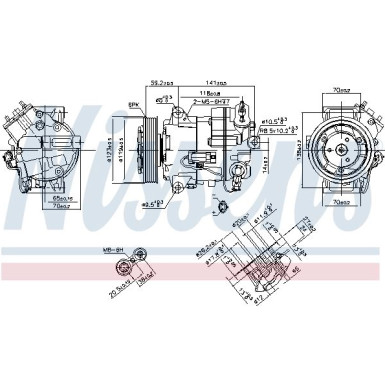 Kompressor PKW | Opel Astra J 1.6i 09 | 890264