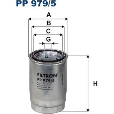 FILTRON Kraftstofffilter FILTRON Kraftstofffilter