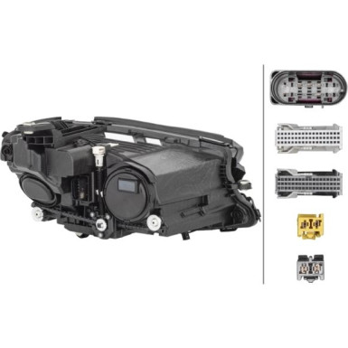 SCHEINWERFER L HELLA | MERCEDES E-KLASSE 16 | 1EX 014 215-411 SCHEINWERFER L HELLA | MERCEDES E-KLASSE 16 | 1EX 014 215-411