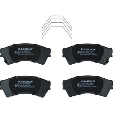 KAMOKA Bremsbelagsatz, Scheibenbremse KAMOKA Bremsbelagsatz, Scheibenbremse