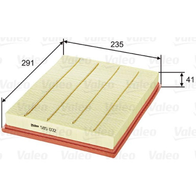 VALEO Luftfilter | 585032
