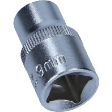 3/8 Steckschlüsseleinsatz 6-Kant, 9 Mm | 13509