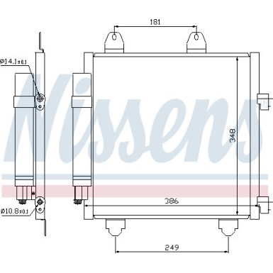 Kondensator PKW TOYOTA AYGO 05 FIRST FIT 94891