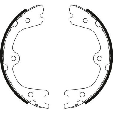 GS8791 Bremsbackensatz, Feststellbremse GS8791 Bremsbackensatz, Feststellbremse