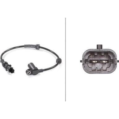 HELLA Sensor, Raddrehzahl | 6PU 009 106-261