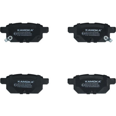 KAMOKA Bremsbelagsatz, Scheibenbremse KAMOKA Bremsbelagsatz, Scheibenbremse