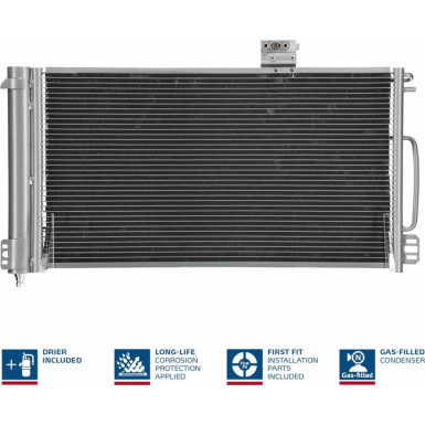 Kondensator PKW MERCEDES W203 Benzin 00 FIRST FIT 94544