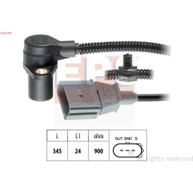 EPS Impulssensor 1.953.287 Made in Italy - OE Equivalent