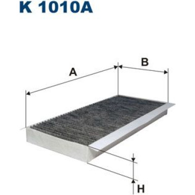 FILTRON Filter, Innenraumluft | K 1010A