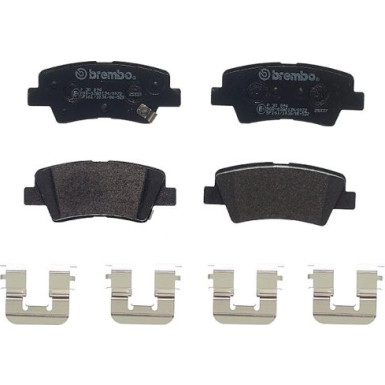 BREMBO Bremsklötze Xtra HA | HYUNDAI Accent KIA 12 | P 30 094X BREMBO Bremsklötze Xtra HA | HYUNDAI Accent KIA 12 | P 30 094X