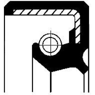 12011522B Wellendichtring, Radnabe