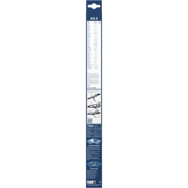 BOSCH | Wischerblatt 531S | TWIN-Spoiler | 3397118403