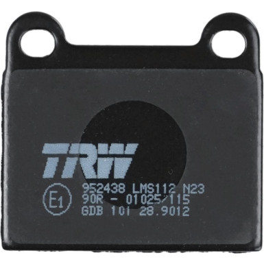 Bremsklötze HA | VAG,OPEL,FORD,MERCEDES | GDB101