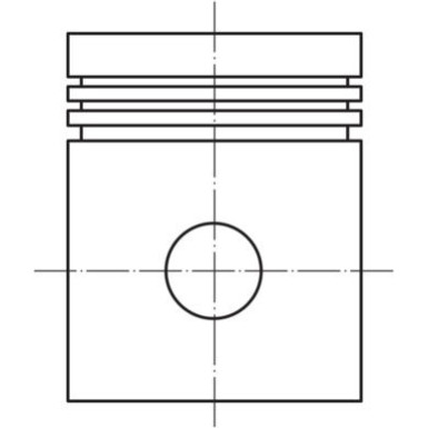 MAHLE ORIGINAL Kolben 0212200