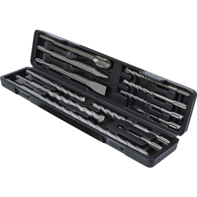 BGS Hammer-, Bohrer- und Meißel-Satz SDS-Schaft, Hartmetallspitze 5 - 20 mm 12-tlg BGS Do it yourself 2005