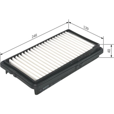 Luftfilter | HONDA,ROVER | 1457433950