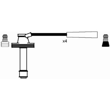 8492 Zündleitungssatz