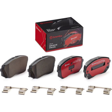 BREMBO Bremsklötze Xtra VA HYUNDAI ix35, i40 KIA Ceed 09 XTRA LINE P 30 056X