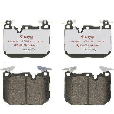 BREMBO Bremsklötze Xtra VA BMW 2, 3, 4 11 XTRA LINE P 06 096X