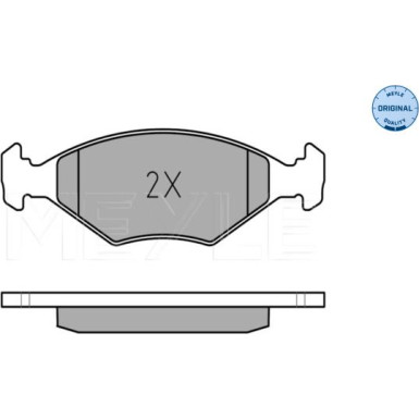 Bremsbelagsatz Fiat P. Palio 96- Mit Sensor | 025 232 2018/W