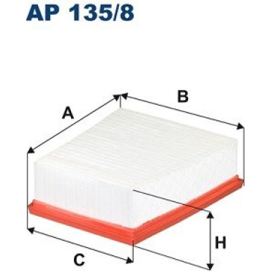 FILTRON Luftfilter | AP 135/8