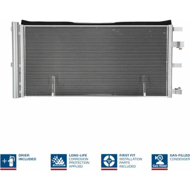 Kondensator PKW Ford Transit Costum 12 FIRST FIT 940829