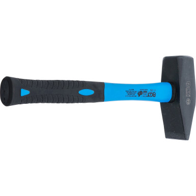 BGS Schlosserhammer | Fiberglasstiel | DIN 1041 | 2000 g | 3858