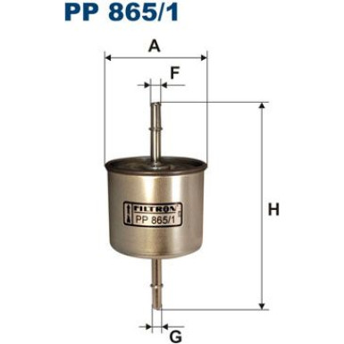 FILTRON Kraftstofffilter PP 865/1