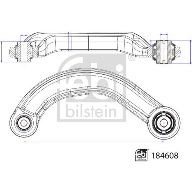 LENKER, RADAUFHÄNGUNG FE184608 LENKER, RADAUFHÄNGUNG FE184608