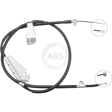 A.B.S. Handbremsseil Seilzug Festellbremse | K12066