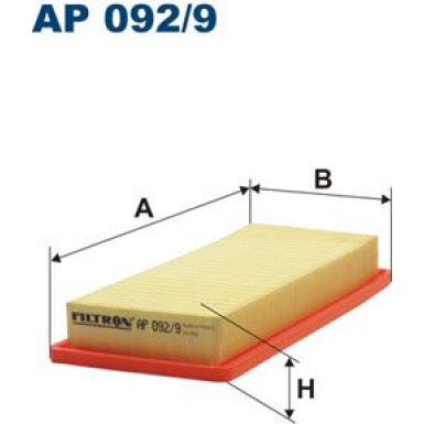 FILTRON Luftfilter | AP 092/9
