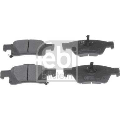 FEBI BILSTEIN Bremsbelagsatz, Scheibenbremse | 116311