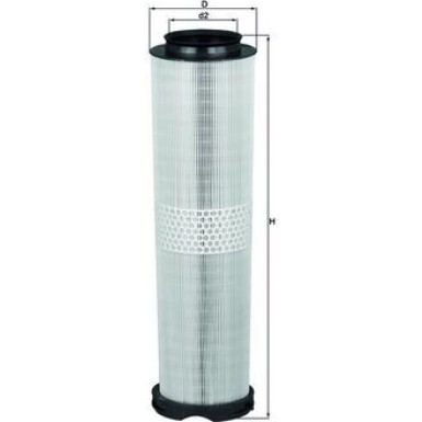 MAHLE Luftfilter | LX 816/5