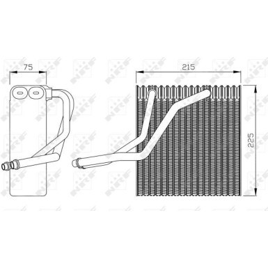Verdampfer, Klimaanlage EASY FIT 36069