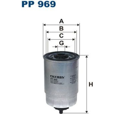 PP 969 Kraftstofffilter