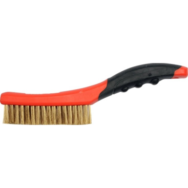 YT-6344 Messingdrahtbürste 4Reihig