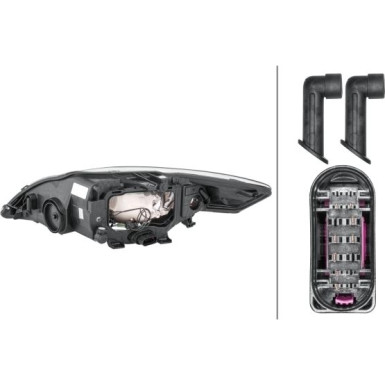 SCHEINWERFER R H7/H1 HELLA | FORD MONDEO 11,10-15 | 1EB 354 996-021 SCHEINWERFER R H7/H1 HELLA | FORD MONDEO 11,10-15 | 1EB 354 996-021