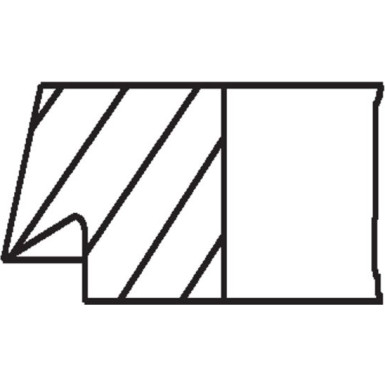 MAHLE Kolbenringsatz 063 03 N0