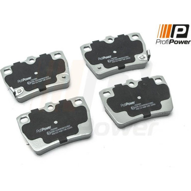PROFIPOWER Bremsbelagsatz, Scheibenbremse 1B2090