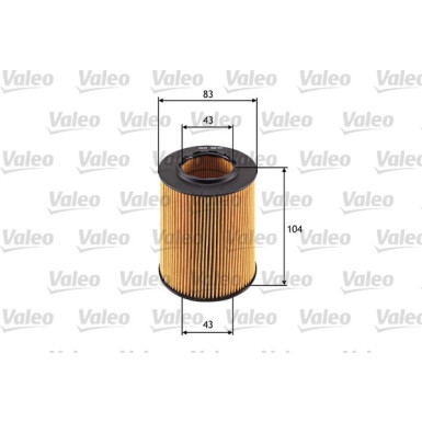 VALEO Ölfilter | 586527