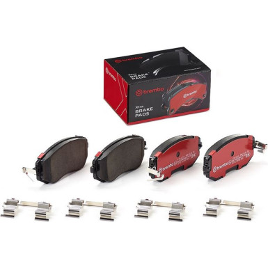 BREMBO Bremsklötze Xtra VA | SUBARU BRZ, Imprezza 07 | P 78 021X BREMBO Bremsklötze Xtra VA | SUBARU BRZ, Imprezza 07 | P 78 021X