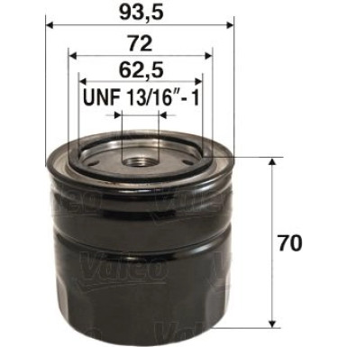 VALEO Ölfilter | 586074