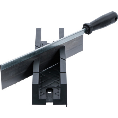 BGS Kunststoff-Gehrungslade 245 x 65 x 48 mm mit Feinsäge BGS Do it yourself 50850