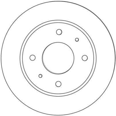 Bremsscheibe Mitsubishi T. Colt | DF4463