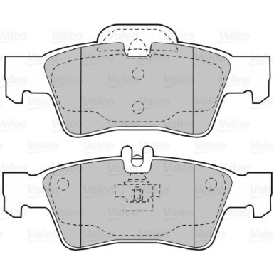 VALEO Bremsbeläge 598637