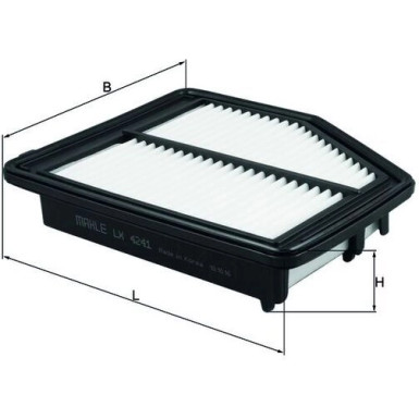 MAHLE Luftfilter MAHLE Luftfilter