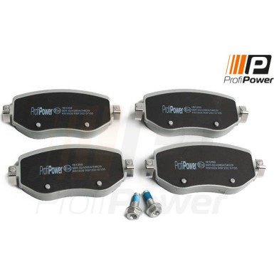 PROFIPOWER Bremsbelagsatz, Scheibenbremse 1B1260