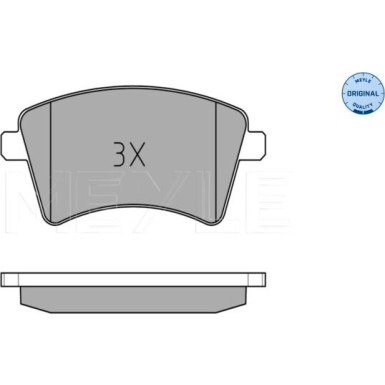 Bremsbelagsatz Renault P. Kangoo 02/08 | 025 252 9118