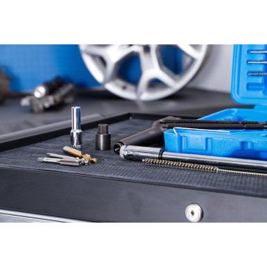 BGS Glühkerzen-Werkzeug und Gewinde-Reparatur-Satz | M8, M10 | 41-tlg | 9565